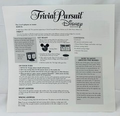 2005 Trivial Pursuit: Disney Edition by Parker Brothers Complete Great Condition