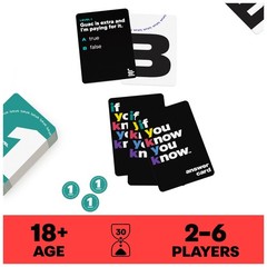 If You Know You Know Adult Party Game For Friends Couples Game Night