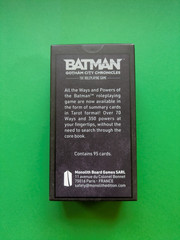 Batman Gotham City Chronicles Roleplaying Game RPG – Core Rulebook x1 Deck x1