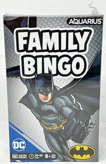 DC Batman Family Bingo By Aquarius 2-18 Players 30-60 Minutes Age 8+