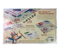 America Monopoly Special Edition 2002 Holographic Box New Sealed Board Game USA