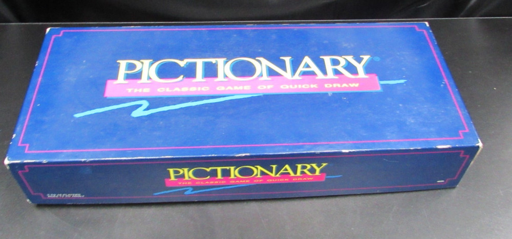 Pictionary Updated For The 90’s Classic Board Game from 1993