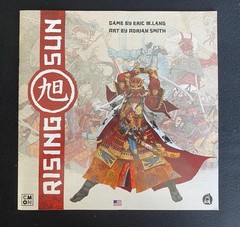 RISING SUN Board Game 2019 Feudal Japan War Strategy CMON Guillotine Games