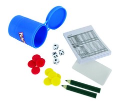 World’s Smallest YAHTZEE Dice Game/Cup Mini Yacht Pocket/Travel