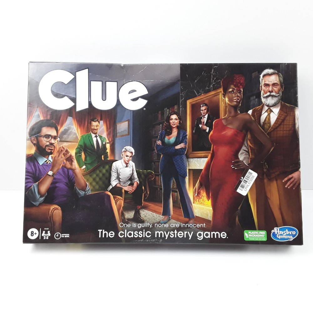 Hasbro Clue One Is Guilty None Are Innocent Classic Mystery Board Game 2023