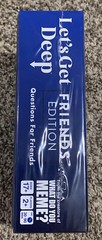 Let’s Get Deep Friends Edition The Party Game Full of Hilarious &Unique Question