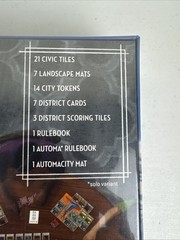 Stonemaier Games Between Two Cities: Capitals Expansion Set New Sealed OOP LE