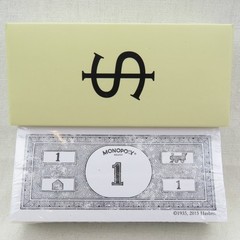 Standard Edition Replacement Monopoly Money IN SHRINK 2015 Hasbro