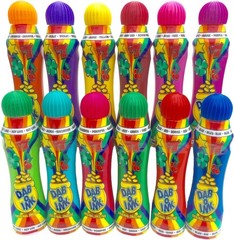Dab-o-ink 3oz Bingo Daubers – Mixed Colors – 12ct