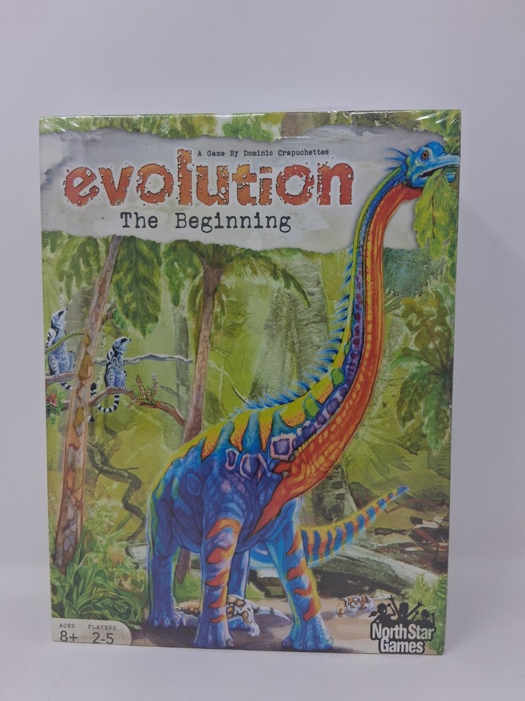 New! SEALED 2016 North Star Games Evolution-The Beginning Board Game Complete