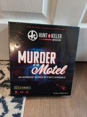 HUNT a KILLER MYSTERY MURDER at the MOTEL Board Game SEALED 2024