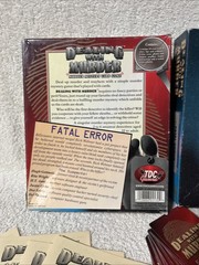 Dealing with Murder Game FATAL ERROR 2000 TDC GAMES #2130