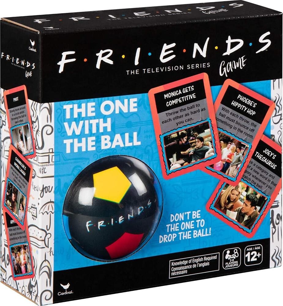 Friends ’90s Nostalgia TV Show The One with The Ball Party Game Teens and Adults