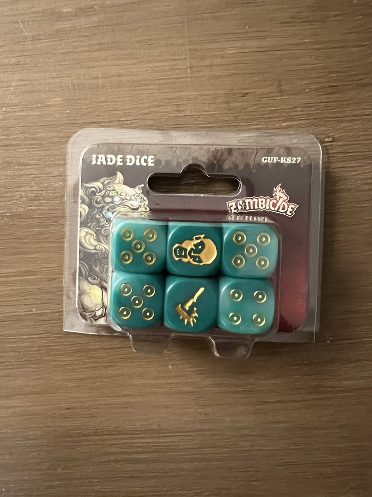 Zombicide: White Death Jade Dice