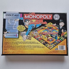 DC Comics Monopoly (Board Game, 2019) Justice League, Batman, Superman, Wonder