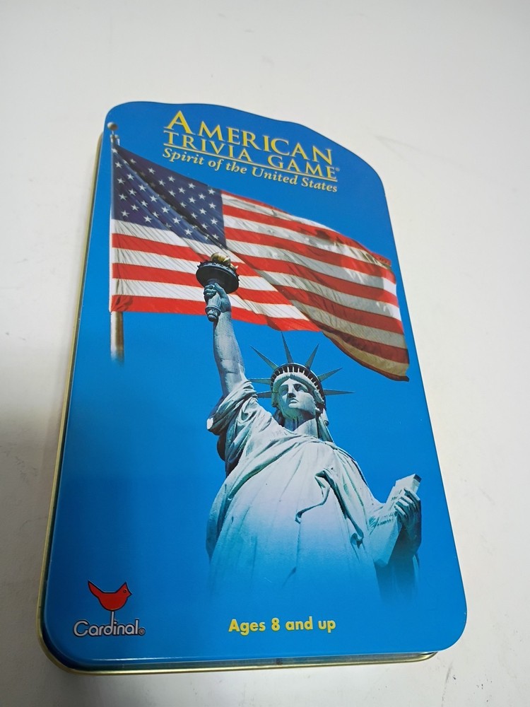 American Trivia Game Spirit Of The United States US history Ages 8 & Up 2003