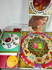 Madame Planchette Horoscope Fortune Telling Game Complete Retro Board Game