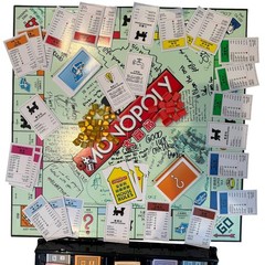 Hasbro Monopoly Board Game Hong Kong Edition Bilingual Flawed Read Description