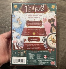 Tea for 2 Board Game Limited Edition Metal Coin New Sealed Space Cowboys 2020