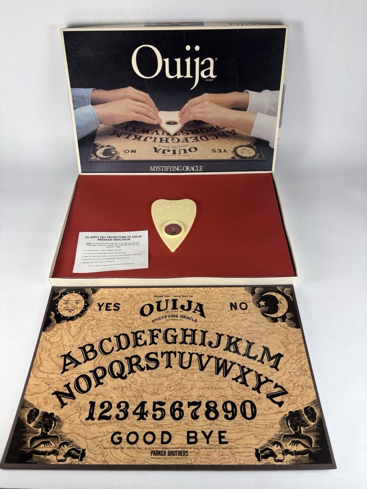 1992 Ouija Board William Fuld by Parker Brothers Complete Great Condition