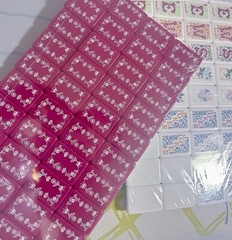 American Mahjong game set, 160 tiles red green 💌 Mah Jong tiles + storage bag