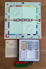 Monopoly Rare German Import 1961 Complete Wood Pcs Spiele Schmidt Excellent
