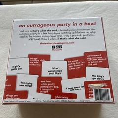 That’s What She Said Game – Adult Game