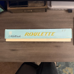 Nintendo N9 Roulette Casino Board Game Set – 1960s 60s – Japan – Vintage – RARE