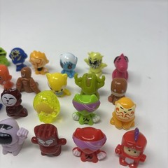 Vintage Gogos Crazy BonesAssorted Mini Figures Mixed Lot Of 41