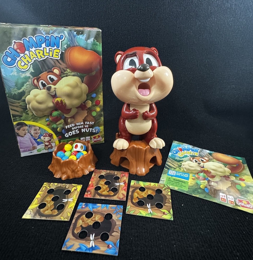 Goliath Chompin’ Charlie Board Game for Ages 4+ 2-4 Player Family Fun READ