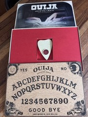 Vintage 1972 Ouija Board, William Fuld Parker Brothers Complete Salem, Mass.