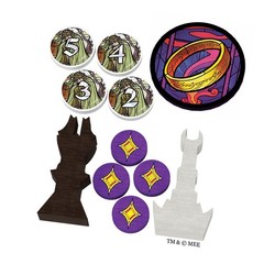 Lord Of The Rings The Two Towers Trick-Taking Card Game Office Dog Games Solo
