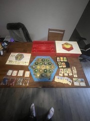 Klaus Teuber Settlers of Catan 3D Edition *COMPLETE*