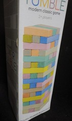 Wooden Tower Tumble, NEW! 48 Blocks , Age 6 up 3″ x 1″ , Jenga Classic Game