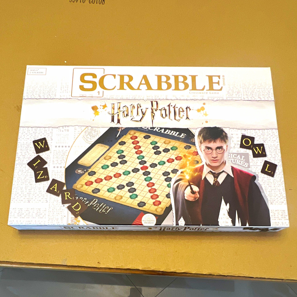 Scrabble World of Harry Potter Edition Complete Board Game 2+ Players Ages 13+