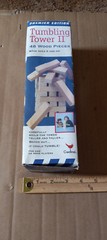 Tumbling Tower II Wooden Block Game – NOS