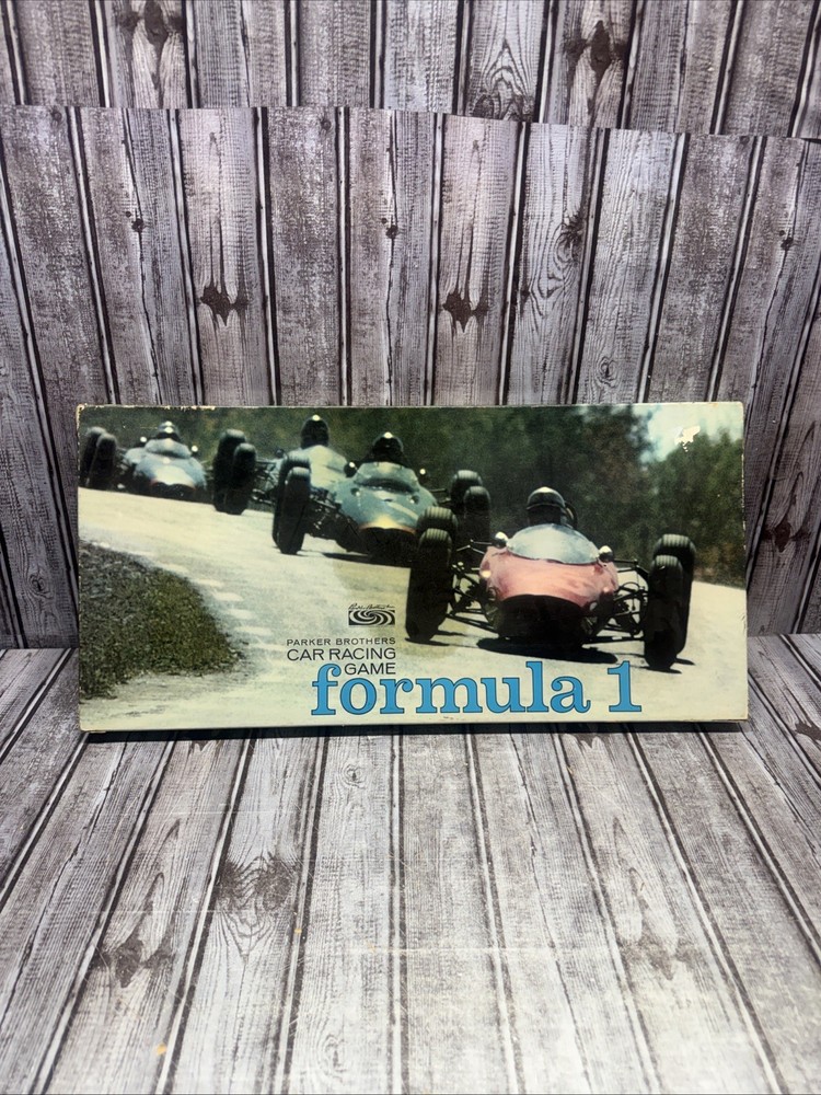 RARE Formula 1 One Motor Car Racing Board Game Waddingtons 1964 Vintage READ**