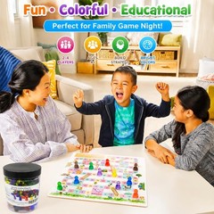 Game Pawns,120 Pieces,6 Colors,Translucent Game Pieces