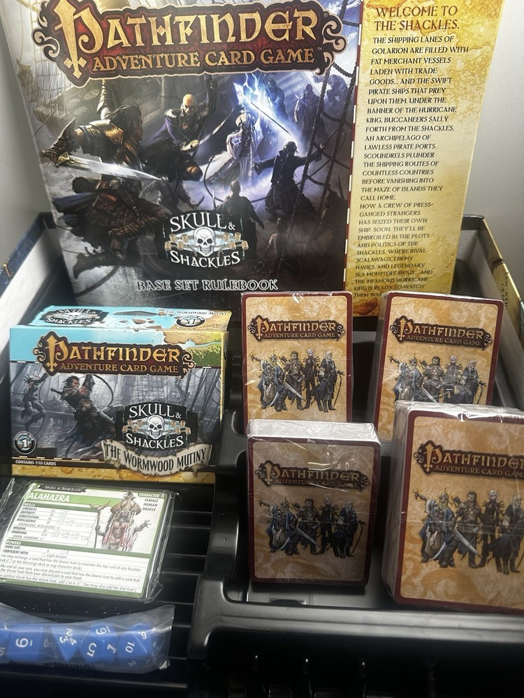 Pathfinder Adventure Card Game Skull & Shackles base Set Sealed