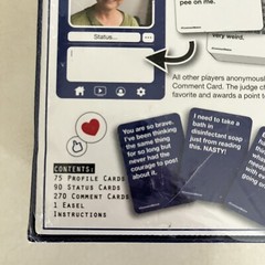 COMMENT BELOW~Adult party card game 3-20+ players 17+ age New 30-90 minutes