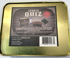 Championship Sport Quiz Game in Collectible Tin Box ~ 50 Cards ~ 100 Questions