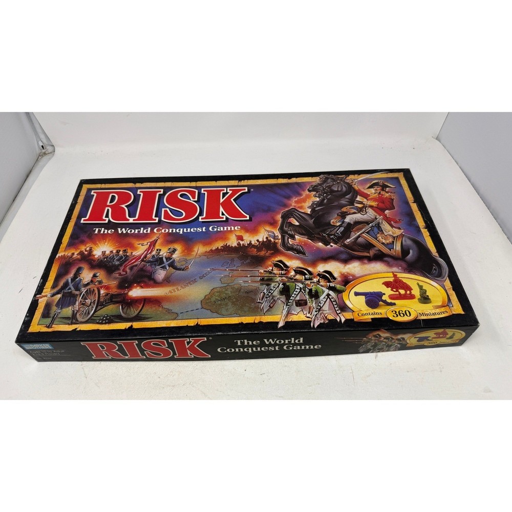 Risk The World Conquest Game Parker Brothers 1993 00044 Board Game Barely USED