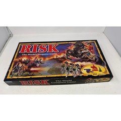 Risk The World Conquest Game Parker Brothers 1993 00044 Board Game Barely USED
