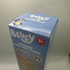 Bluey Wooden Tumbling Tower Rare Kids Jenga Game