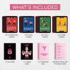 BREAKING LIMITS Pilates Workout Cards Deck – Body Weight Exercise Cards for H…