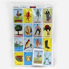 Don Clemente Authentic Loteria Card Game 10 Tablets, Jumbo Size