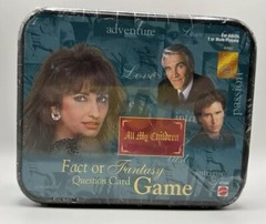 Vintage All My Children Fact Or Fantasy Question Card Game Mattel Unopened 1998