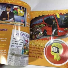 Crazy Bones Gogo’s Series 1 Sticker Album and Game Rules Book