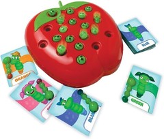 Pressman Wiggly Worms Game – Color Matching Memory Preschool Game