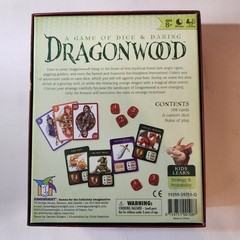 Gamewright DRAGONWOOD, Game of Cards, Dice & Daring, Kids Learn, 100% Complete
